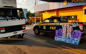 PRF apreende 233kg de maconha na BR 343, em Floriano