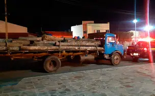 Suspeito de transportar madeira ilegal é preso pela PRF em Piracuruca