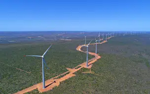É iniciado no Piauí operação comercial do maior parque eólico da América do Sul
