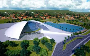 Artistas e produtores celebram contrato da PPP do Centro de Convenções