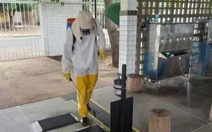 Escolas reforçam medidas de proteção e passam por sanitização