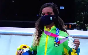 Rayssa Leal leva a Prata para o Brasil no Skate Feminino