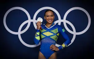 Rebeca conquista a 1° medalha olímpica da ginástica feminina, para o Brasil