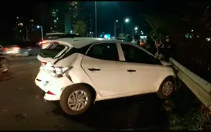 Engavetamento deixa dois feridos na ponte JK em Teresina
