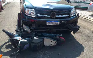 Vereadora de Uruçuí, se pronuncia após atropelar motociclista em Teresina