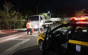 Ponte estaiada é interditada após antena ameaçar cair do Mirante