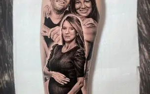 Viúvo de Kiki Freitas faz tatuagem em homenagem a esposa