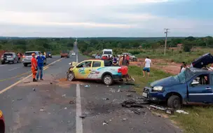 Grave acidente entre três veículos deixa 4 mortos em Timon