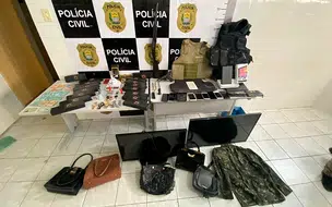 Polícia civil prende 2 pessoas e apreende drogas e armas em operação Ultimato