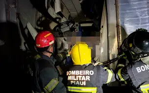 Colisão entre dois caminhões deixa uma vítima fatal na BR-343