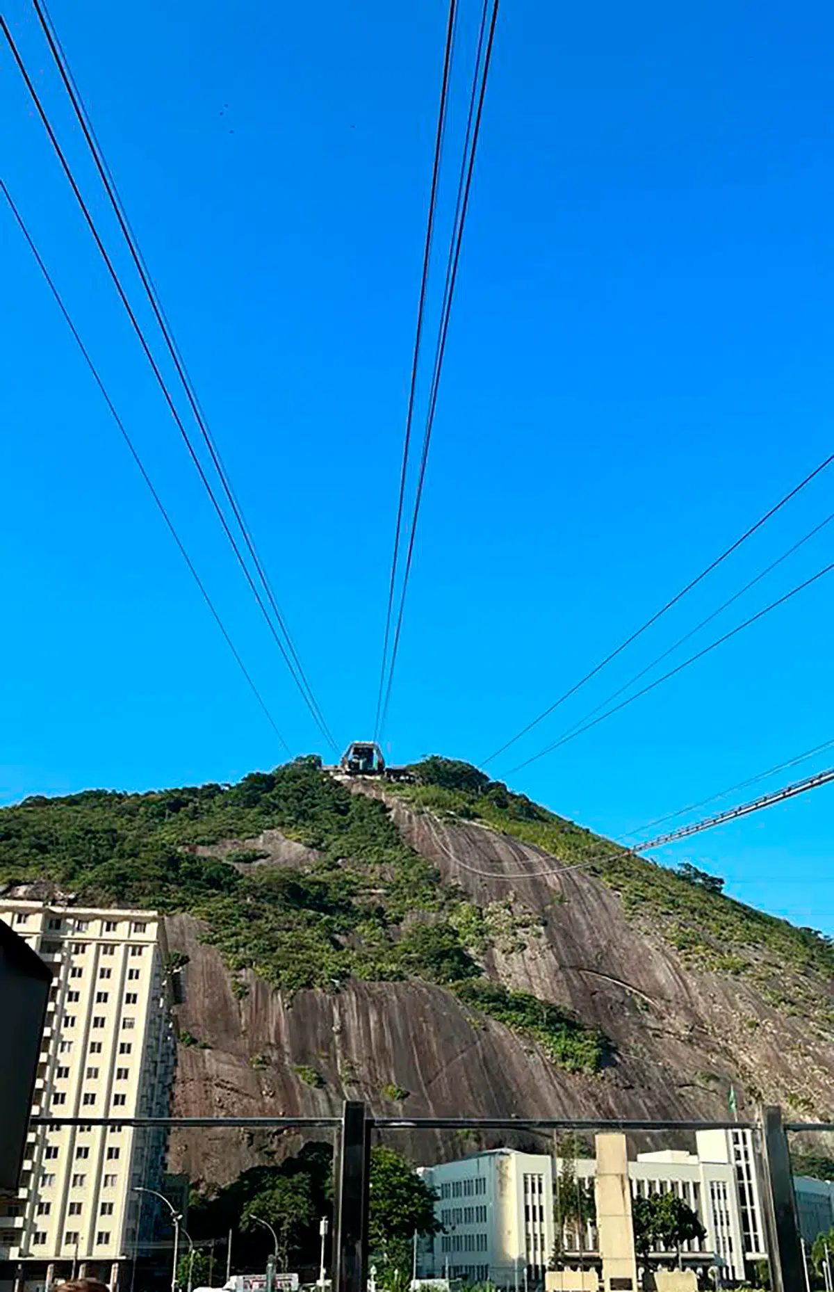 Bondinho no Pão de Açúcar, um dos principais pontos turísticos no Rio de Janeiro