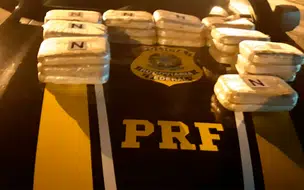 Homem é preso pela PRF com droga avaliada em R$ 3 milhões