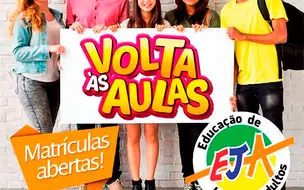 Escolas municipais estão com matrículas abertas para EJA