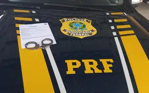 PRF cumpre mandado de prisão e prende homem por estupro
