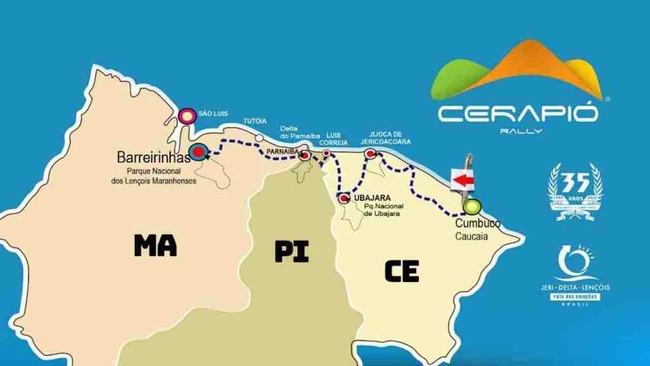 Rally Cerapió 2022 apresenta roteiro da edição comemorativa de 35 anosRally Cerapió 2022 apresenta roteiro da edição comemorativa de 35 anos