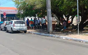 Tiroteio deixa dois feridos em frente ao mercado do Dirceu em Teresina