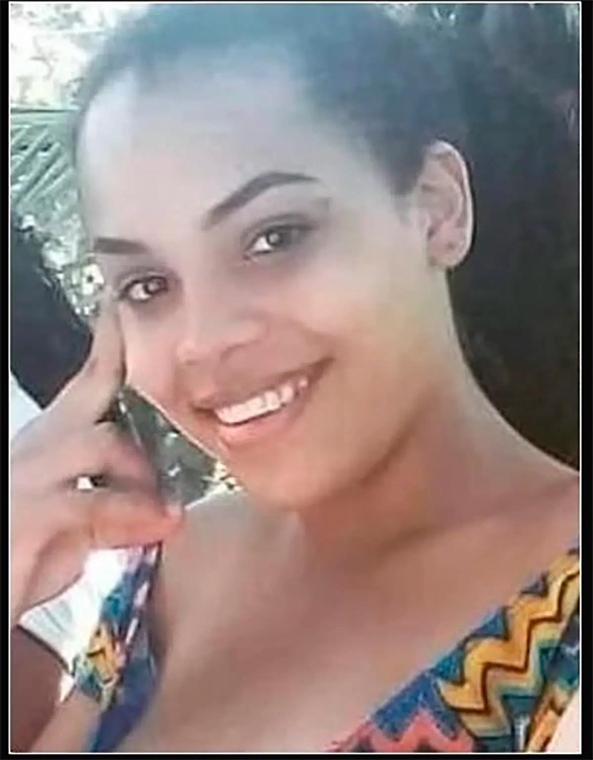 Sara Caroline tinha 15 anos quando foi morta e estava grávida de sete meses