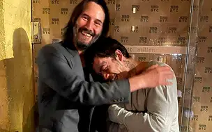 Whindersson Nunes posta foto com ator Keanu Reeves e fala sobre novo filme