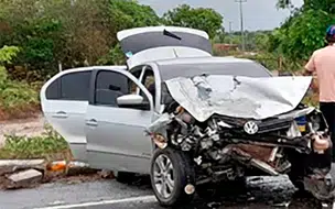 Grave acidente deixa uma pessoa morta e três feridos em rodovia no Piauí