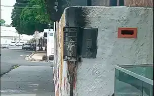 Curto circuito gera princípio de incêndio em contador em restaurante de Teresina