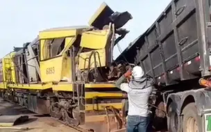 Maquinista de trem morre em grave acidente na BR-343 em Altos