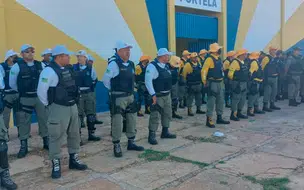PM inicia operação para reforçar segurança no litoral durante o Reveillon