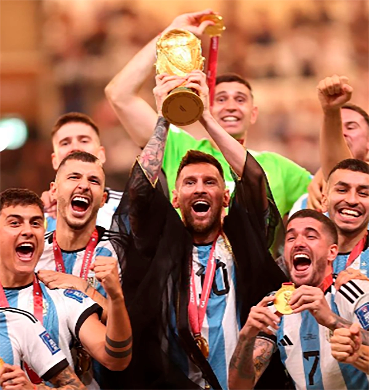 Seleção Argentina vence a final da copa e conquista o título de Tri Campeã