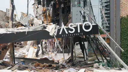 Explosão destrói restaurante de luxo na zona leste de Teresina