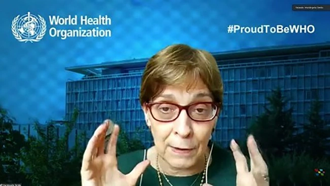 Diretora geral adjunta para Medicamentos e Produtos Farmacêuticos da Organização Mundial da Saúde (OMS), Mariângela Batista Galvão Simão