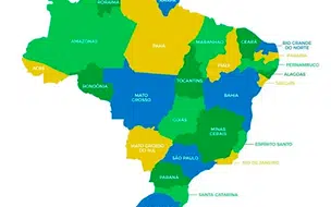 IBGE atualiza dados geográficos de estados e municípios brasileiros