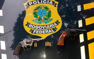 PRF prende seis pessoas por porte ilegal de arma de fogo e associação criminosa