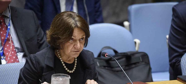 Rosemary DiCarlo lembrou a resolução 2397 do órgão reafirmando a proibição de mais lançamentos usando tecnologia de mísseis balísticos no território sul-coreano