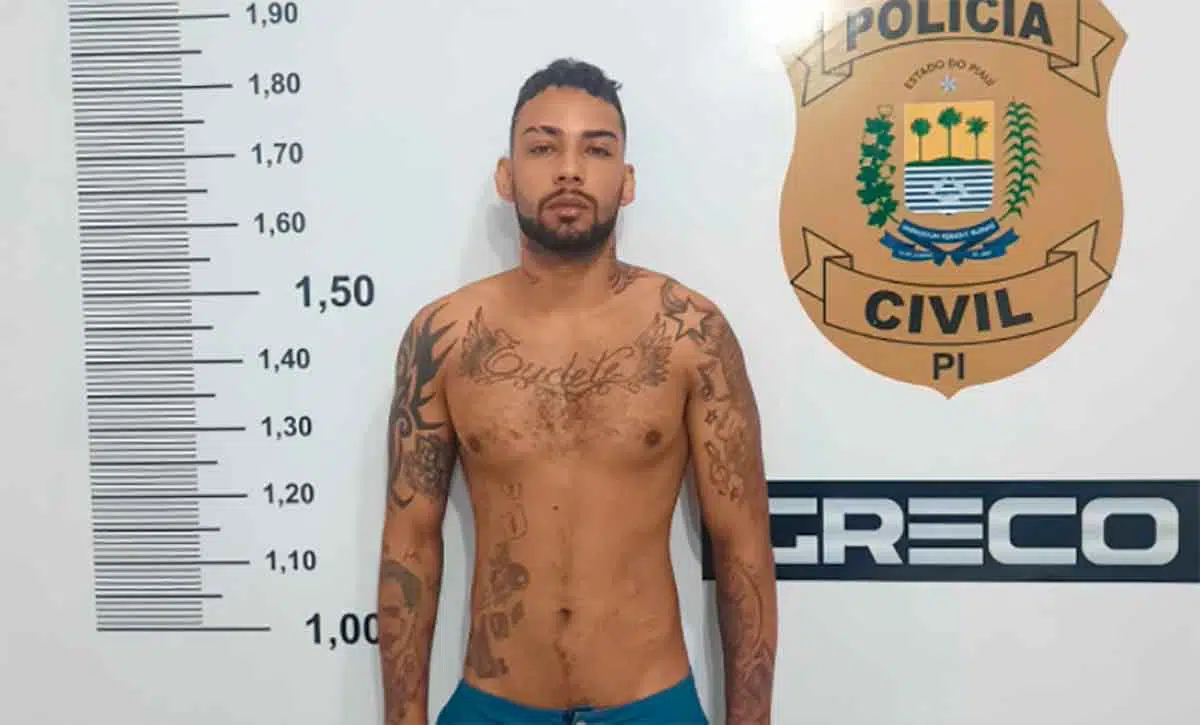 Suspeito de tráfico que estava foragido da justiça é preso pelo GRECO em Teresina