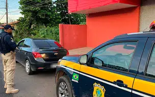 PRF recupera mais um veículo que foi alugado e não foi devolvido