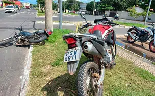 Casal de assaltantes é preso em flagrante na capital