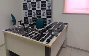 Polícia civil divulga lista de celulares recuperados e seus proprietários