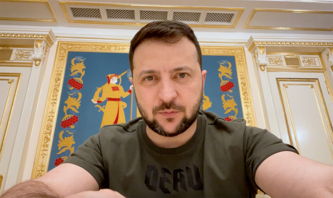 Zelenskyy afirmou que Rússia pagará o preço pela destruição da vida dos vizinhos