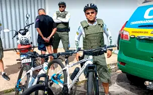 Dois são presos em Teresina por policiais do Ciclopatrulhamento