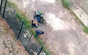 Morador grava vídeo de momento em que estudante luta com assaltantes em Teresina