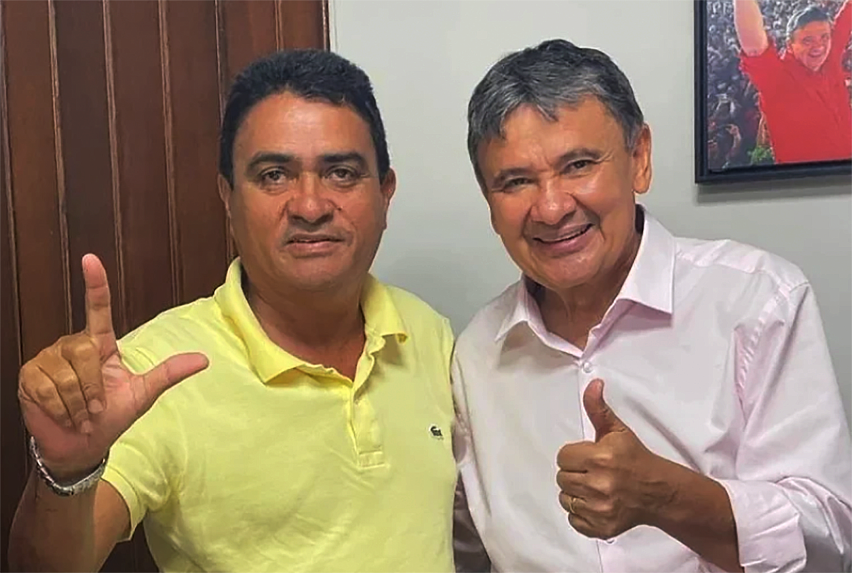 Marcelino Almeida é recebido por Wellington Dias Ministro do Desenvolvimento e Assistência Social, Família e Combate à Fome do Brasil