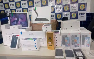 PRF apreende carga ilegal de eletrônicos avaliada em mais de R$ 560 mil no Piauí