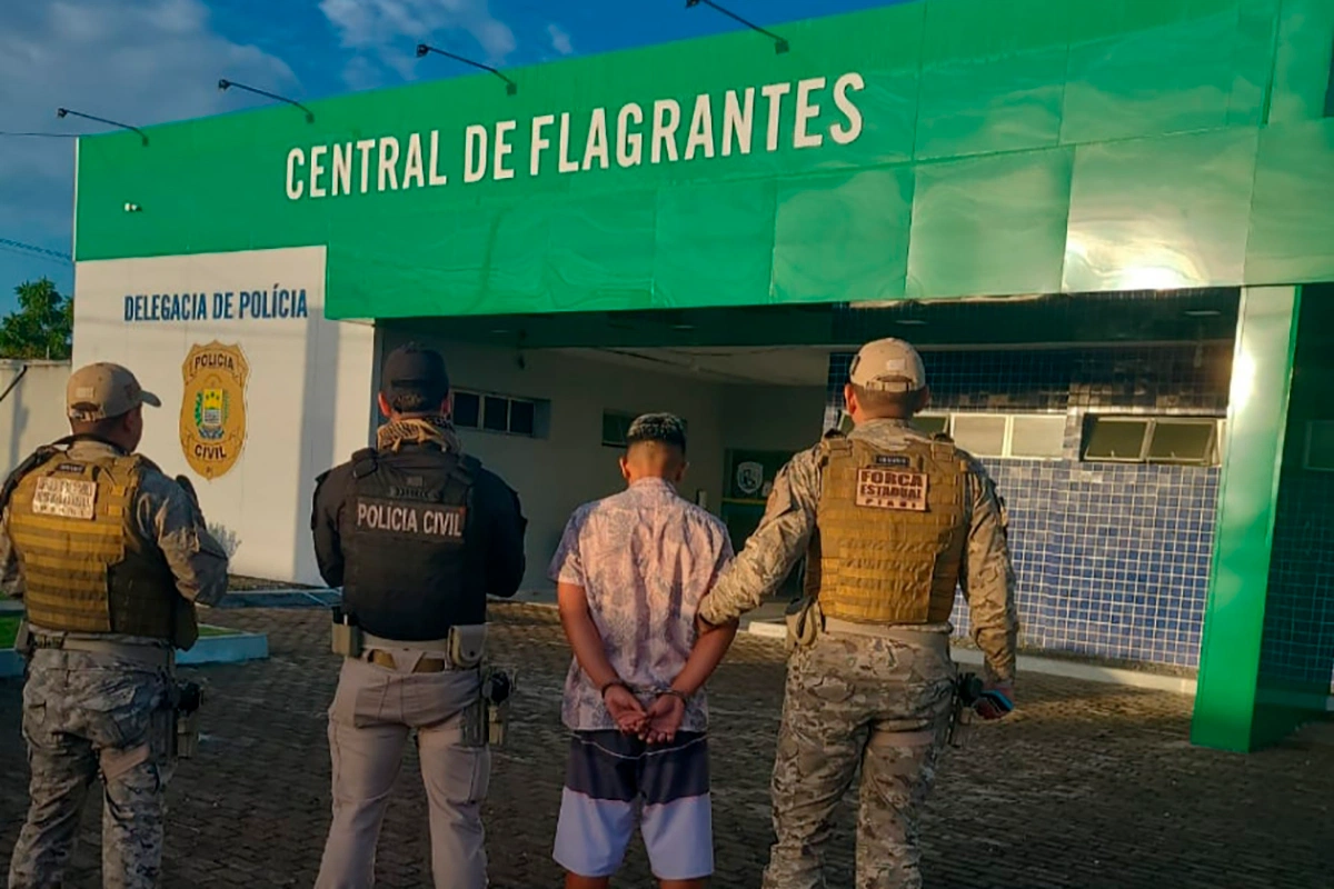 No Piauí foram presos 04 homens e 02 mulheres, acusados de envolvimento com uma quadrilha investigada por um roubo de R$ 14 milhões