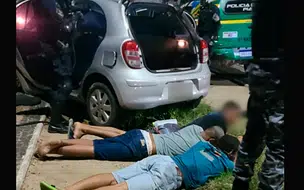 Criminosos trocam tiros com a PM em Teresina e um é ferido na ação
