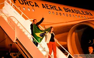 Novo grupo de repatriados de Gaza chega ao Brasil