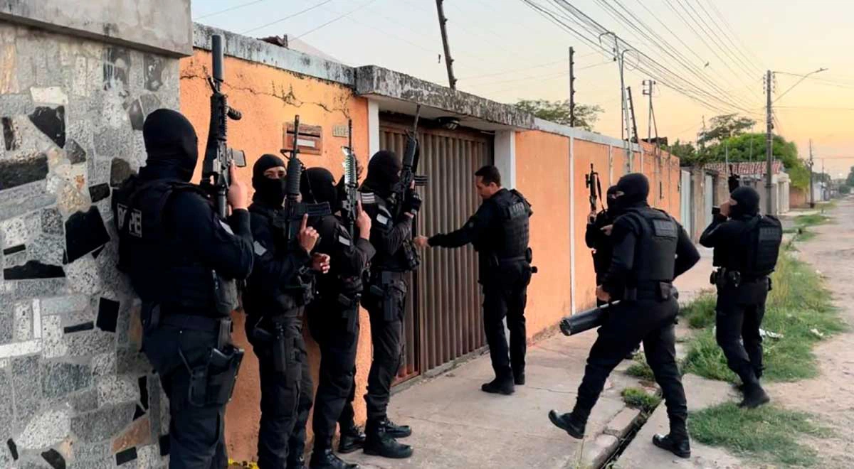A ação contou com o apoio da Força Estadual Integrada e Segurança Pública e Polícia Militar