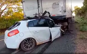 Grave acidente deixa dois mortos na BR-343 entre Floriano e Jerumenha