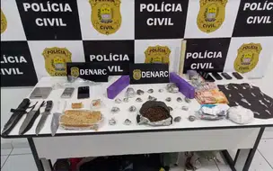 Denarc prende homem com droga enterrada no quintal de casa em Teresina
