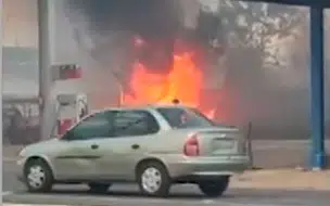 Por pouco: Incêndio quase atinge posto de gasolina na zona sul de Teresina