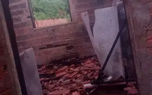 Professora tem casa destruída após incêndio na zona leste de Teresina