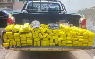 Polícia encontra 85 kg de maconha enterrada próximo a divisa entre Piauí e Bahia